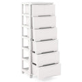 1 PCS 7-Drawer Plastic Rolling Storage Cart with 4 Universal - See Details
