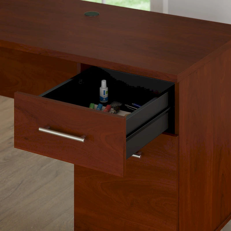 72W Office Desk with Storage Drawers