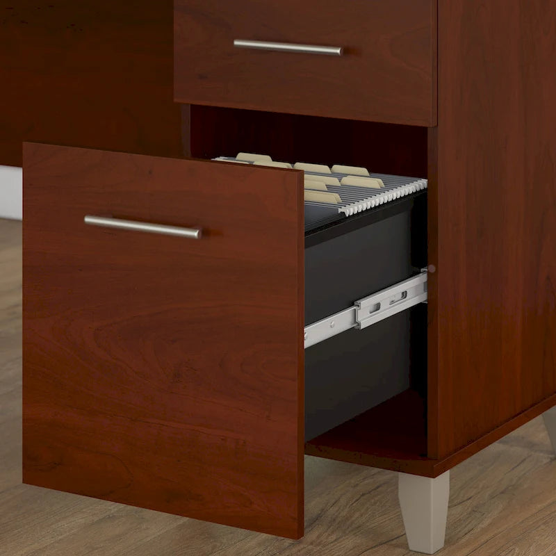 72W Office Desk with Storage Drawers