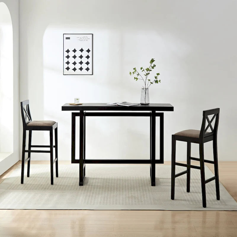 Bar Table,Bar Chair, Extra Long Entryway Table for Entryway, Hallway