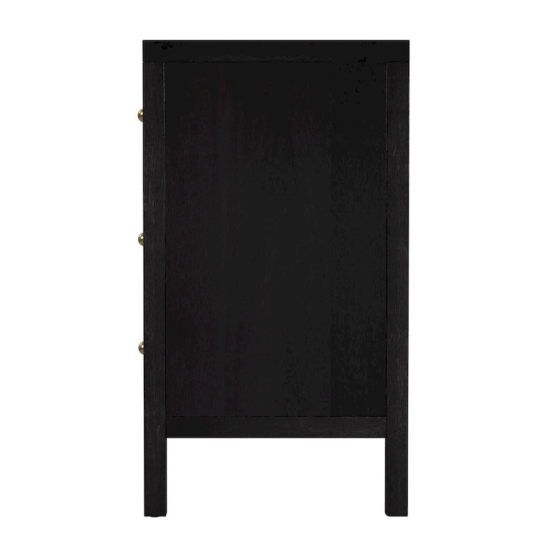 6-Drawer Wood Wide Dresser