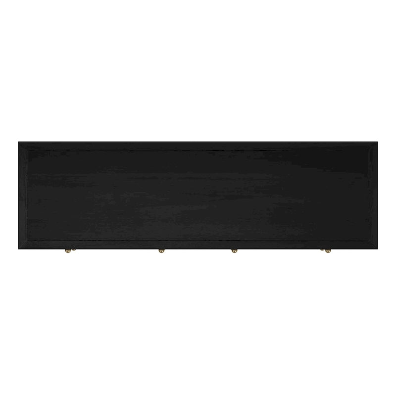 6-Drawer Wood Wide Dresser